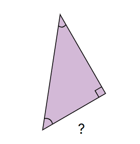 Pythagoras example that varies whether the identified side is a leg or the hypotenuse.
